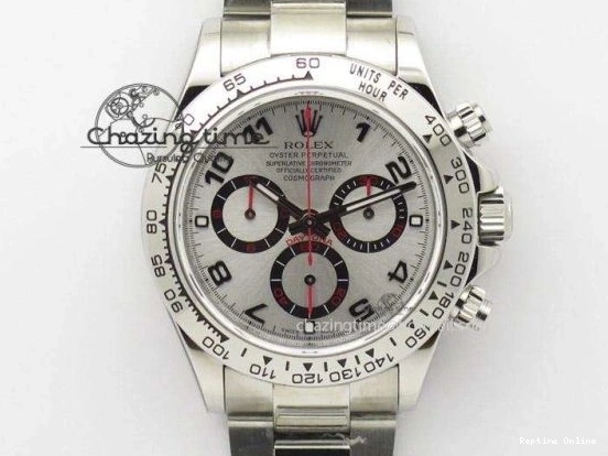 0505 Tailored Daytona DIW Space Mission Gray Textured Dial on Gray Nylon Strap A4130 Clone 1279